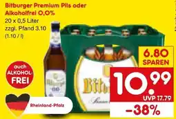 Netto Marken-Discount Bitburger Premium Pils Angebot