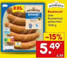 Netto Marken-Discount Hofmaier Bockwurst Angebot