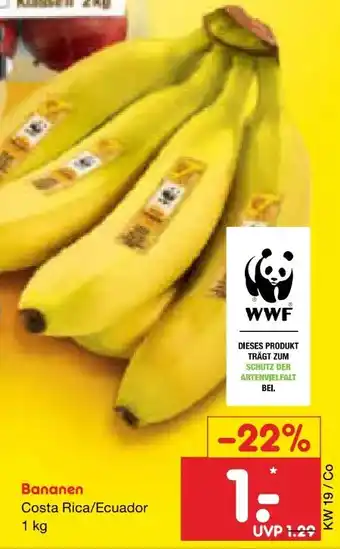 Netto Marken-Discount MarktTag Bananen Angebot
