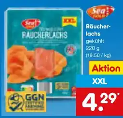 Netto Marken-Discount Seagold Räucherlachs XXL Angebot