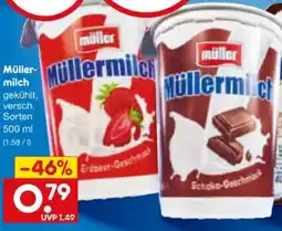 Netto Marken-Discount Müller Müllermilch Angebot