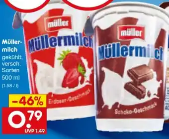 Netto Marken-Discount Müller Müllermilch Angebot