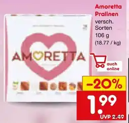Netto Marken-Discount Mieszko Amoretta Pralinen Angebot