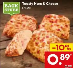 Netto Marken-Discount Netto Backstube Toasty Ham & Cheese Angebot