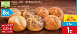 Netto Marken-Discount Netto Backstube Kaiserbrötchen Angebot