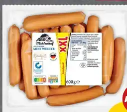 PENNY Mühlenhof XXL Mini Wiener Angebot