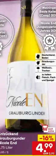 Netto Marken-Discount Grauburgunder Nicole End Angebot
