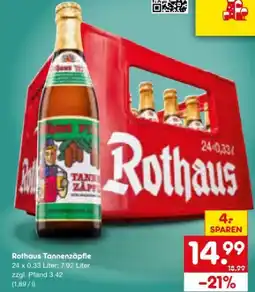 Netto Marken-Discount Rothaus Tannenzäpfle Angebot