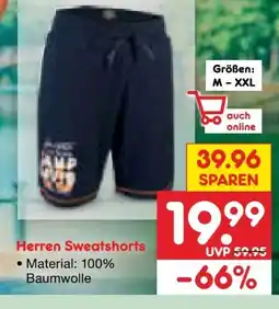 Netto Marken-Discount Camp David Herren Sweatshorts Angebot