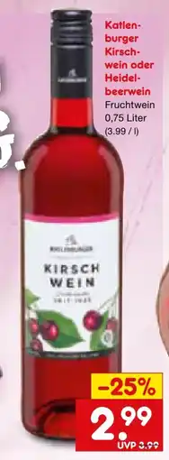 Netto Marken-Discount Katlenburger Kirschwein Angebot