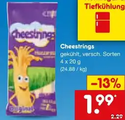 Netto Marken-Discount Cheestrings Mozzarella Angebot