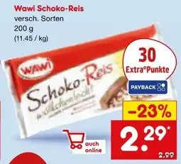Netto Marken-Discount Wawi Schokoreis Angebot