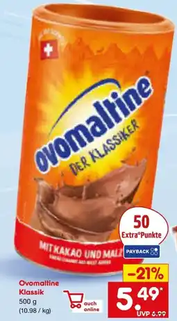 Netto Marken-Discount Ovomaltine Der Klassiker Angebot
