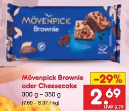 Netto Marken-Discount Mövenpick Brownie Angebot