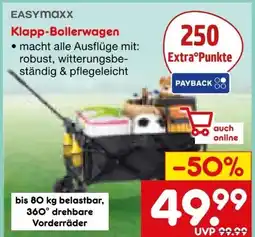 Netto Marken-Discount easy! MAXX Klapp-Bollerwagen Angebot