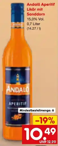 Netto Marken-Discount Andalö Aperitif Angebot