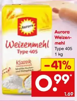 Netto Marken-Discount Aurora Weizenmehl Angebot