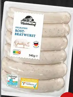 PENNY Mühlenhof Rostbratwurst Angebot
