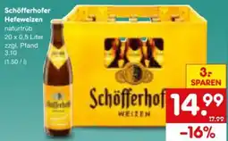 Netto Marken-Discount Schöfferhofer Hefeweizen Naturtrüb Angebot