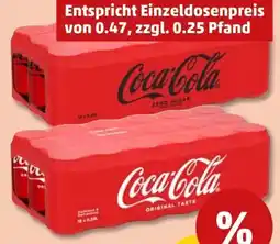 PENNY Coca-Cola Erfrischungsgetränke Angebot
