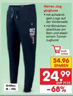 Netto Marken-Discount Camp David Herren Jogginghose Angebot