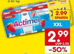 Netto Marken-Discount Danone Actimel Drink XXXL Angebot