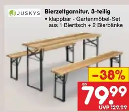 Netto Marken-Discount Juskys Bierzeltgarnitur Angebot
