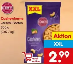 Netto Marken-Discount Clarky's Cashewkerne XXL Angebot