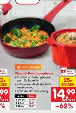 Netto Marken-Discount Hochraumpfanne 28 cm Angebot