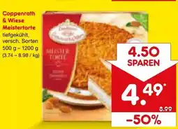 Netto Marken-Discount Coppenrath & Wiese Meister Torte Angebot
