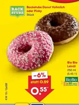 Netto Marken-Discount Netto Backstube Donut Vollmilch Angebot
