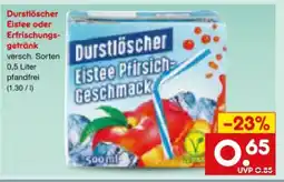 Netto Marken-Discount Durstlöscher Eistee Angebot
