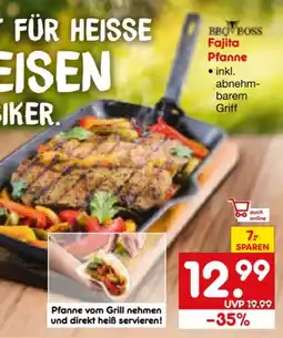 Netto Marken-Discount BBQ-Boss Fajitapfanne Angebot