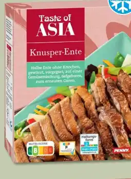 PENNY Taste of Asia Knusper-Ente auf Gemüsebett Angebot