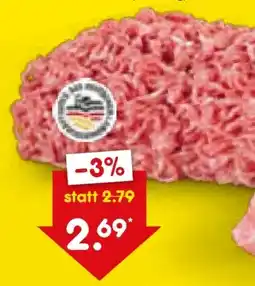 Netto Marken-Discount Gut & Günstig Schweine Hackfleisch Angebot