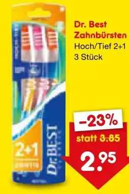 Netto Marken-Discount Dr. Best Zahnbürsten Angebot