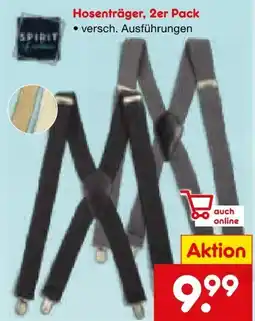 Netto Marken-Discount Spirit of Colours Hosenträger Angebot