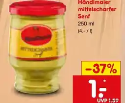 Netto Marken-Discount Löwensenf Senf Angebot
