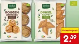 Netto Marken-Discount BioBio Bio-Brötchen tiefgekühlt Angebot