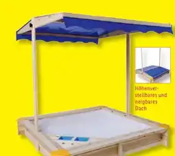 Lidl Lupilu Sandkasten Angebot