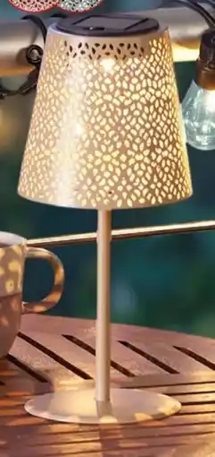 PENNY Solartischlampe Pastell Angebot