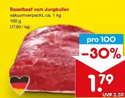 Netto Marken-Discount Roastbeef vom Jungbullen Angebot