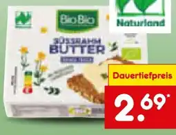 Netto Marken-Discount BioBio Bio-Süßrahmbutter Angebot