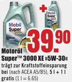 B1 Discount Baumarkt Motoröl Super 3000 XE 5W-30 Angebot