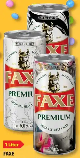 Lidl Faxe Premium Lagerbier Angebot