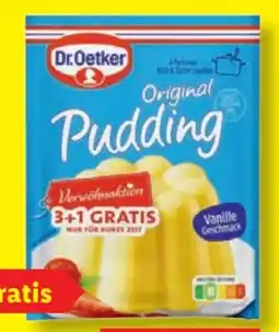 Lidl Dr. Oetker Original Pudding Vanille Angebot