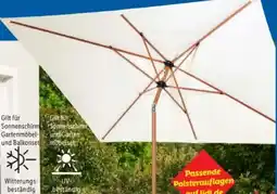 Lidl Livarno Home Sonnenschirm Angebot