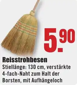 B1 Discount Baumarkt Reisstrohbesen Angebot
