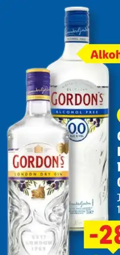Lidl Gordon's London Dry Gin Angebot