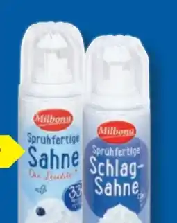 Lidl Milbona Sprühfertige Sahne Angebot